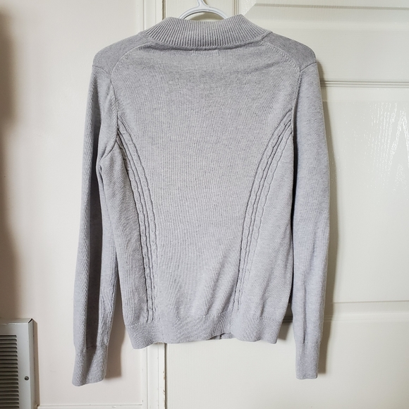 Tommy Hilifiger 100% Cotton Zipper Collar Sweater - Picture 5 of 5